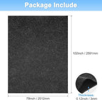 Outdoor Storage Shed Mat, 8.5 x 6.6 FT Garage Floor Mats with Reusable, Washable, Non Slip, Durable for Protects Garage Floors/Driveways/Entrance Doors/Deck [Gray]