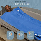 LifePro RejuvaWrap Far Infrared Sauna Blanket for Detox & Relaxation – Available in 5 Colors & 3 Models – Portable Sauna Blanket Infrared for Muscle Relief, Circulation & Recovery – 9 Heat Levels