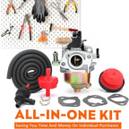 Hipa 951-15236 751-15236 Carburetor Kit for Troy Bilt Storm 2410 31BS6BN2711 Craftsman MTD 31AS6BEE793 31AS6BEE799 270-WU 670-WU 208CC Engine Snow Blower Thrower Parts