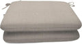 Sunbrella Patio Cushions - (2 Pack) - 20" W x 20" L x 2.5" T, Outdoor Chair Cushion with Comfort, Style & Durability Designed for Outdoor Living - Made in The USA