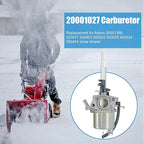 20001368 Carburetor Replacement for Ariens 920402 920021 Snow Blower with LCT 208cc Engine, Replacement for Poulan Pro 587154101 585020402