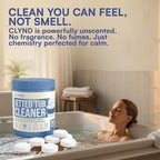 Jetted Tub Cleaner for the Jets and the Tubes 24 Tablets Hot Tub Cleaner for Jet Bathtub Heavy Duty - No Harsh Chemicals and Septic Safe - Compatible with Whirlpool, Spa, Jetted Bath