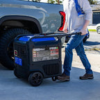 DuroMax XP9500iH 9,500-Watt Dual Fuel Portable Digital Inverter Generator - Gas & Propane, Remote Electric Start, RV & Emergency Ready