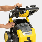 Kärcher Pressure Washer K2300PS, CETA Certified, 4 Spray Nozzles, Detergent Tank, Hose Reel, for Cars, Driveways, Siding, Patios, 1.2 GPM