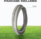 Lawn Mower Deck/Drive Belt 1/2" x 90" fit for John Deere M82718, AYP/Husqvarna/Craftsman 125907 125907X 532125907 105732X, Simplicity 1666698SM 1716854SM1666698, MTD 754-04122 954-04122