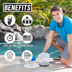 3in1 Pool Start Up - 20,000 Gallon Pool Opening Kit For Above Ground Pool, Pool Opening Kit for Inground Pools, Pool Starter Kit, Salt Water & Chlorine Compatible Pool Chemicals