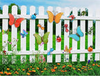 GIFTME 5 Metal Ant Garden Decor Set of 4 Colorful Outdoor Garden Yard Art Wall Sculptures