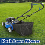 BILT HARD 21 Inch Lawn Mower Gas Powered, 4-Cycle 201cc Engine, 3-in-1 Push Lawnmower with Bagging, Mulching & Side Discharge, Adjustable 8-Positions Cutting Height, Easy Start