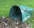 Reusable Lawn & Garden Bags, 3-Pack, Yard Leaf Waste Bags,Large Yard Dustpan-Type Garden Bag for Collecting Leaves,Collapsible Trash Can for Parties, Laundry,Yard Waste, or Camping Accessories