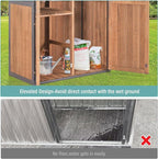 Sheds Outdoor Storage,Garden Shed with Metal Frame Structure and Adjustable Shelves,Large Capacity Storage Tool Cabinet Box for Backyard Garden Patio Lawn (Brown)