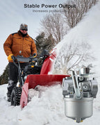 Carburetor Kit Fit for Toro Power Max 724 Snow Thrower with B&S 900 Series 9HP 205cc Engine, Snow Blower Carb Tune Up Kit