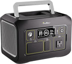 Portable Power Station 300W(Peak 500W),288Wh (90,000mAh) Solar Generator with 110V Pure Sine Wave AC Outlet,lifepo4 Battery Portable Power Bank for Outdoor Camping, Traveling,and Emergencies