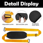 2 Pcs Heavy Duty Leaf Tarp Strap, 10.2 ft Yard Tarp Pulling Tool, Reusable Waste Tarps Shoulder Strap for Efficient Outdoor Leaf Debris Cleaning and Moving