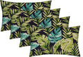 RSH Décor: Set of 4 Lumbar Throw Pillows | Indoor/Outdoor All Weather Polyester Fabric | Decorative Accent Cushions for Patio Furniture | Reversible | 26” x 16" | - Made in USA