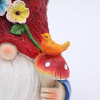 Garden Gnome Statue with Solar Light,Gnomes Decorations for Yardfor Yard, Porch Lawn, Patio – Funny Gnome Decor Gifts for Women, Mom, Grandma, Housewarming Home Decor Gifts Thanksgiving.
