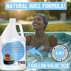 5in1 Weekly Cold Plunge Water Treatment - HOCl Cold Plunge Cleaner, Ice Bath Cleaner, Water Stabilizer For Cold Plunge Ice Pod, Clarifier Softener Chemicals, Ice Bath Accessories, 1 Gallon