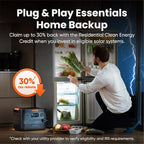 Jackery HomePower 3000 Portable Power Station with AC Cable, 3600W (Surge 7200W) Output, 3072Wh LFP Solar Generator, Essential Home Backup for Home Use, Power Outage (Solar Panel Optional)