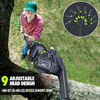 2-in-1 Cordless Pole Saw, 6 Inch Brushless Pole Chainsaws Mini Handheld Chainsaw with 2× 21V Batteries, 6.5lb Lightweight, Auto Oiling, 15 FT MAX Extension Pole Saws for Tree Trimming