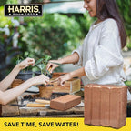 Harris Coco Coir Pith, 4 Bricks Expand to 9 Gallons of Coconut Coir, Coconut Fiber