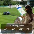 Neomow X Pro 3D LiDAR Slam Mapping Robot Lawn Mower Perimeter Wireless for 1.5 Acres AI Vision Obstacle Avoidance with 4G, No RTK Antenna Required, App Control, GPS, IPX5, Anti-Theft, Queit