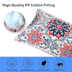 JMGBird Outdoor Lumbar Pillows Pack of 2 Outdoor Decorative Pillows with Insert Included 12×20 Inch Outdoor Pillows for Patio Furniture
