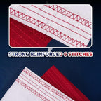 American Flag 15x25 ft TearProof Series, Heavy Duty Tough Spun Polyester USA Flags High Wind, US Flags for Outside Outdoor with Durable Embroidered Stars Sewn Stripes, 6 Brass Grommets