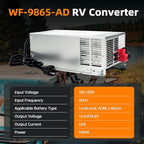 Upgrade WF-9865-AD 65 Amp RV Power Converter Charger, Replace for RV Camper WF-9800 Series, WF-9865, WF-9865-AD, for Lead-Acid/Lithium Battery Three-Stage Charge Rv Converter 65 Amp