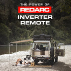REDARC Remote-RS Inverter Remote Switch, 12V Compatible, Flush-Mount Design for RS Series Pure Sine Wave Inverters, On/Off Control and Status Indicator, for RV, Truck, and Off-Grid Use