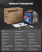 4000 Watt Inverter Generator, 120V Gas Powered Generator SuperQuiet, RV Ready/EPA for RV, Camping and Home, Blue