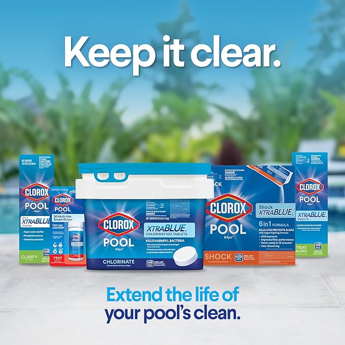Clorox® Pool&Spa™ Swimming Pool Calcium Hardness Increaser, Prevents Corrosion, Etching and Staining, 4LB (Pack of 3)