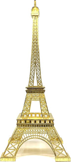 allgala 19 Inch 48CM Eiffel Tower Statue Decor Alloy Metal-Gold (EF19-86193)