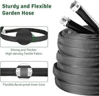 Garden Hose, 100ft Non-Expandable, Lightweight Water Hose, Leakproof & Durable Design, Easy to Store for Gardening, Car Washing, Pet Bathing