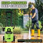 Electric Pressure Washer, 3500 PSI Portable Power Washer with Adjustable Angle Nozzle Head, Foam Cannon for Cars, Garden, Driveway