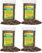 GARDENERA Premium Pothos Potting Soil Mix - Air Cleaning Plant Potting Mix, Soil Mix for Pothos, Parlor Palm, Peace Lily - (2 Quart Bag)