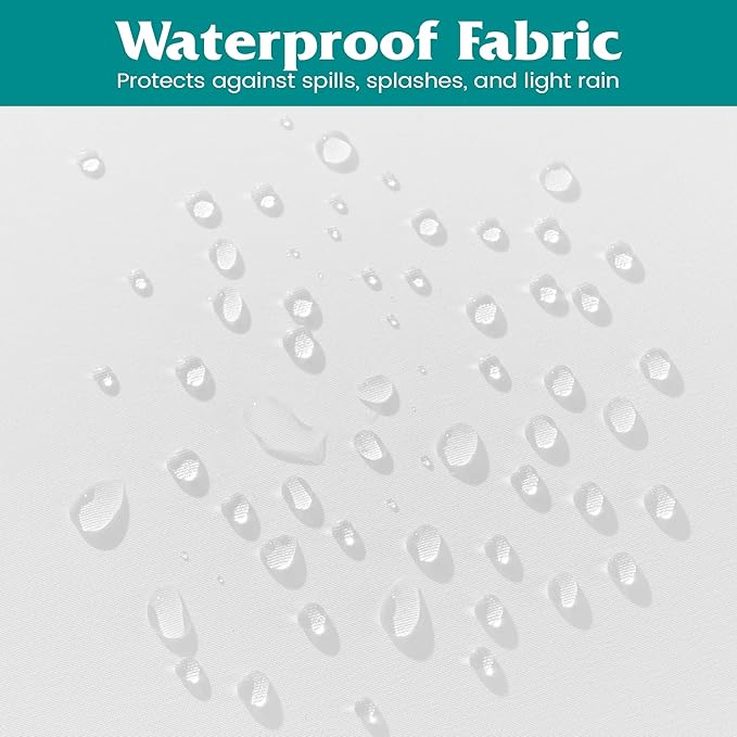 Oubonun 12x20 Waterproof Outdoor Lumbar Pillow Inserts – Set of 2 Soft & Fluffy, Water Resistant Throw Pillows for Patio, Garden, Porch, or Indoor Decorative
