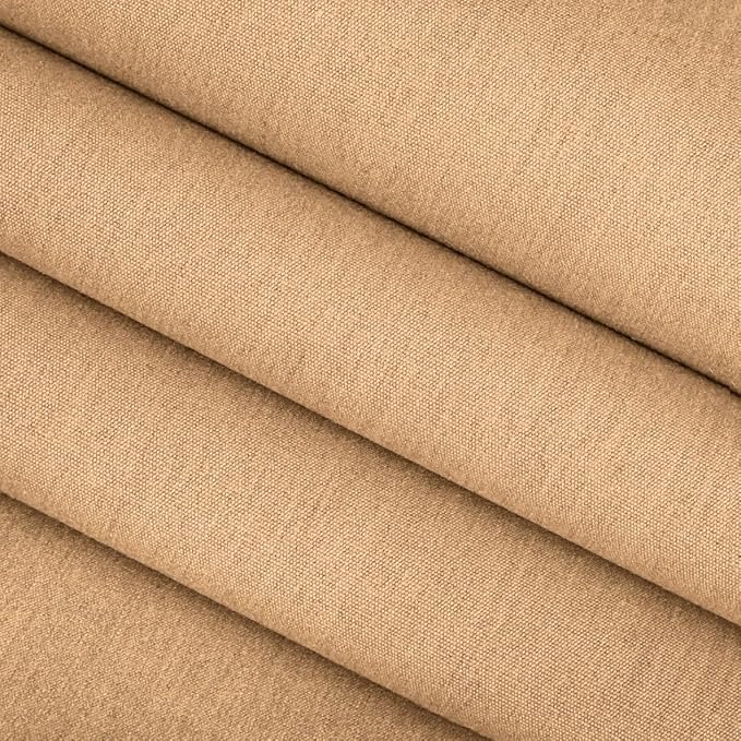 RSH DECOR Sunbrella Tufted Wicker Loveseat Cushion | 41” x 19" | Water and Fade-Resistant Performance Fabric | Outdoor Settee Cushion for Patio Furniture | Made in USA (Cast Sand Tan)