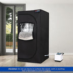TopMaster Portable Sauna Steam Tent, Full Size Home Personal Sauna Box Steam Room, Large 3 Liter 1000W Generator, Folding Chair, 9 Levels,