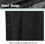 Kingling Grill Cover Fits for Captiva Designs 2-Burner Propane Gas Grill, Waterproof Heavy Duty Barbecue Griddle Cover - 37''x20''x35''
