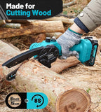 Tietoc Mini Chainsaw 6 Inch Cordless, Portable Electric Chain Saw Small Handheld Battery Powered Super Saws, Stocking Stuffers for Adults Men Christmas Gifts for Men Dad Husband Fathers Women Mom 2025