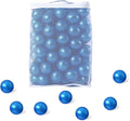 Ball Pit Balls for Kids, Plastic Refill 2.2 Inch Balls, 100 Pack, Bright Colors, Phthalate and BPA Free, Includes a Reusable Storage Bag with Zipper