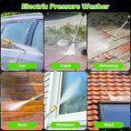 Pressure Washer -4800PSI with Anti-Tipping, 35FT Power Cord,Power Washer for Cars Fences Driveways Patios Home