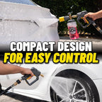 Chemical Guys Snubby Pressure Washer Gun with Foam Cannon Attachment - Short Handle for Gas and Electric Pressure Washers, Ideal for Car Washing, Detailing, and Home Cleaning Projects