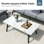 MFSTUDIO 6 Pieces Metal Patio Furniture Sets, 2 Swivel Chair, 1 Deep Seating 3-Seat Sofa, 2 Ottoman & 1 Marbling Coffee Table, All Weather 7 Seats Outdoor Conversation Set for Garden Backyard, Grey