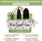 Gifts for Grandma, Grandma Garden Kit Birthday Gifts from Grandkids Floral Gardening Tools and Durable Garden Tools Organizer Tote, Ideal Gardening Gift for Women on Grandparents Day Chrismas