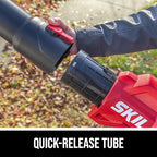 SKIL Brushless 40V 14" String Trimmer and 460CFM Blower Combo Kit Including 2.0Ah Battery and 60W Charger-CB1400C-11