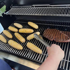 66089 18.75" Grill Grates for Weber GS4 Genesis II 400 & Genesis II LX 400 Series (2017 and Newer), Weber Genesis 2 Grill Parts for Genesis II E-410 Grill Grates Parts for Weber 66097