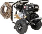 Simpson 4400 PSI Gas Pressure Washer, 4.0 GPM Commercial Power Washer, Cold Water, 50' Hose, PowerShot, 49-State Compliant (PS60843)