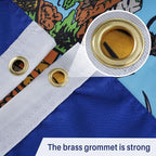 AMZFLAG Idaho State Flag 3x5 ft, Double Sided Idaho Flags 3 Ply Polyester with 2 Brass Grommets, Heavy Duty ID Flag of Idaho State Thick Material