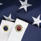8x12 FT American Flag for Outside, Best Embroidered Stars and Sewn Stripes, 210D Heavy Duty Polyester, Suitable for Outdoor High Winds Areas (American flag 8x12 FT)