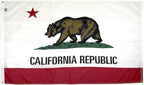 FlagSource California Nylon State Flag, Made in USA, 8x12'